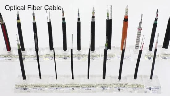 4- oder 12-adriges Multimode-Überbrückungskabel, PVC-Rohr, Glasfaser-Garnkabel für den Innenbereich, GJFJV