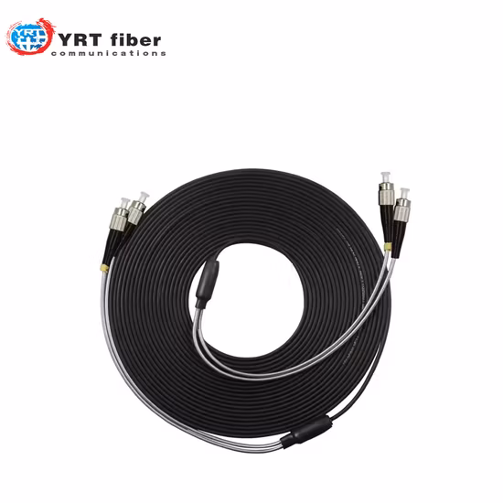 Hochwertiges, gepanzertes Singlemode-Glasfaser-Patchkabel für den Innenbereich