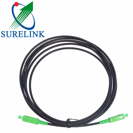 Wasserdichtes, vorkonfektioniertes FTTH-Transceiverkabel für den Außenbereich, Pigtail, Cpri-Kabel, Glasfaser-Patchkabel mit Sc-APC-Mini-Stecker