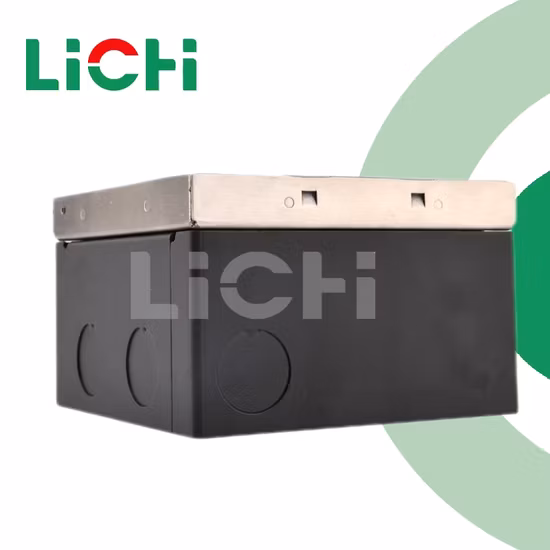 Pop-up-Bodentank aus Edelstahl